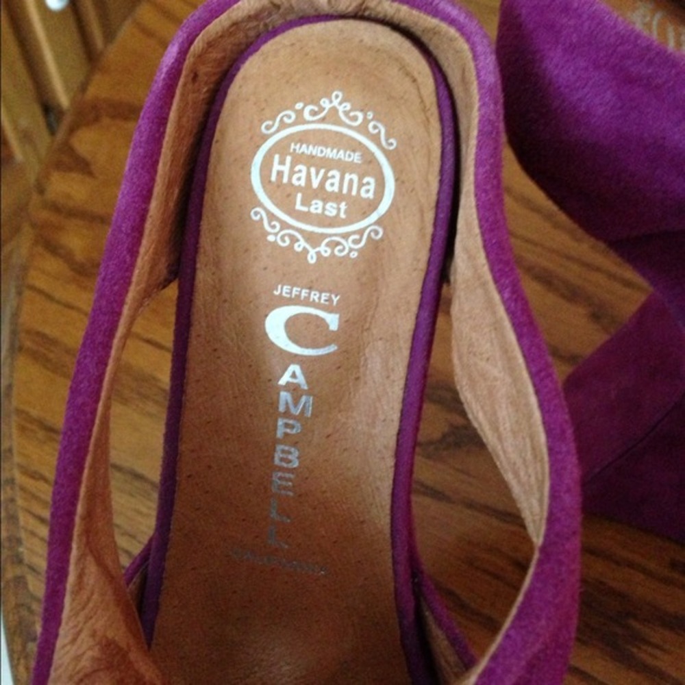 Jeffrey Campbell The Tonite Shoe in Purple Suede - Picture 3 of 4
